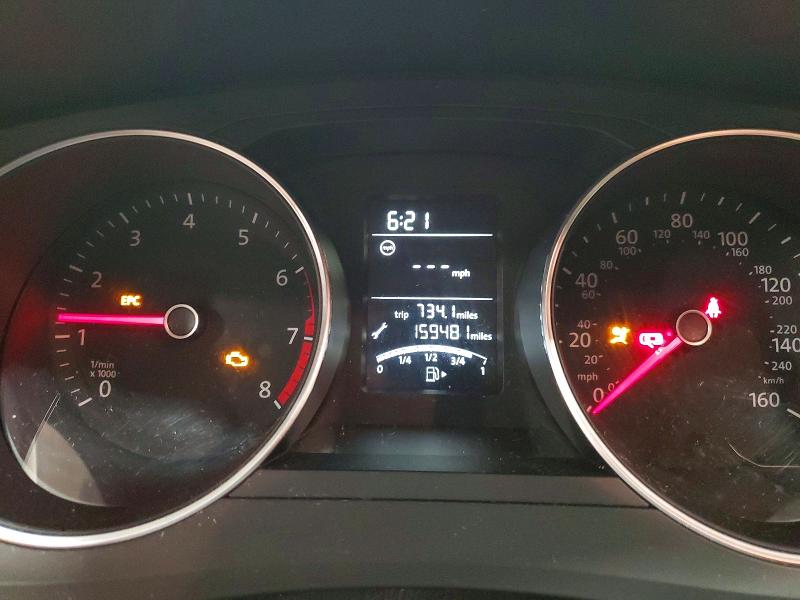 Photo 9 from auction – 2016 VOLKSWAGEN JETTA with VIN 3VW267AJ6GM388928