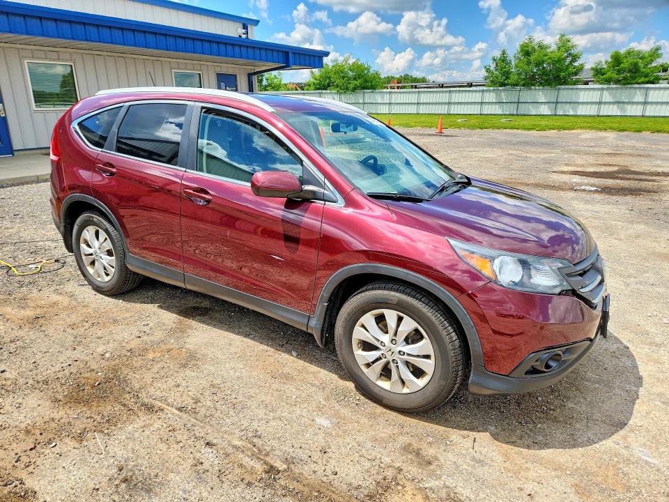 Photo 4 from auction – 2013 HONDA CR-V with VIN 5J6RM3H74DL037551
