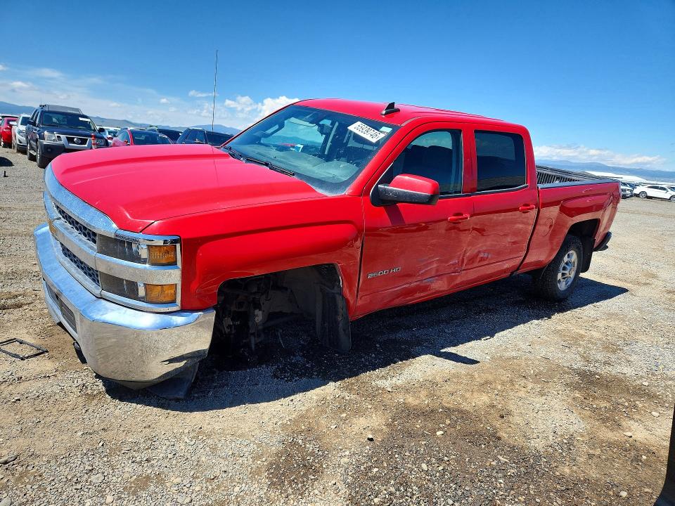 CHEVROLET SILVERADO 2019 with VIN 1GC1KSEG0KF257983 - Photo from auction