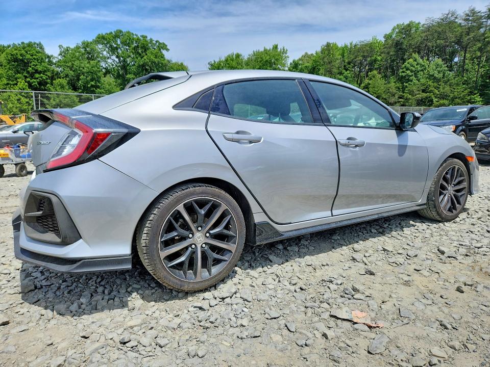Photo 3 from auction – 2020 HONDA CIVIC with VIN SHHFK7H49LU418565