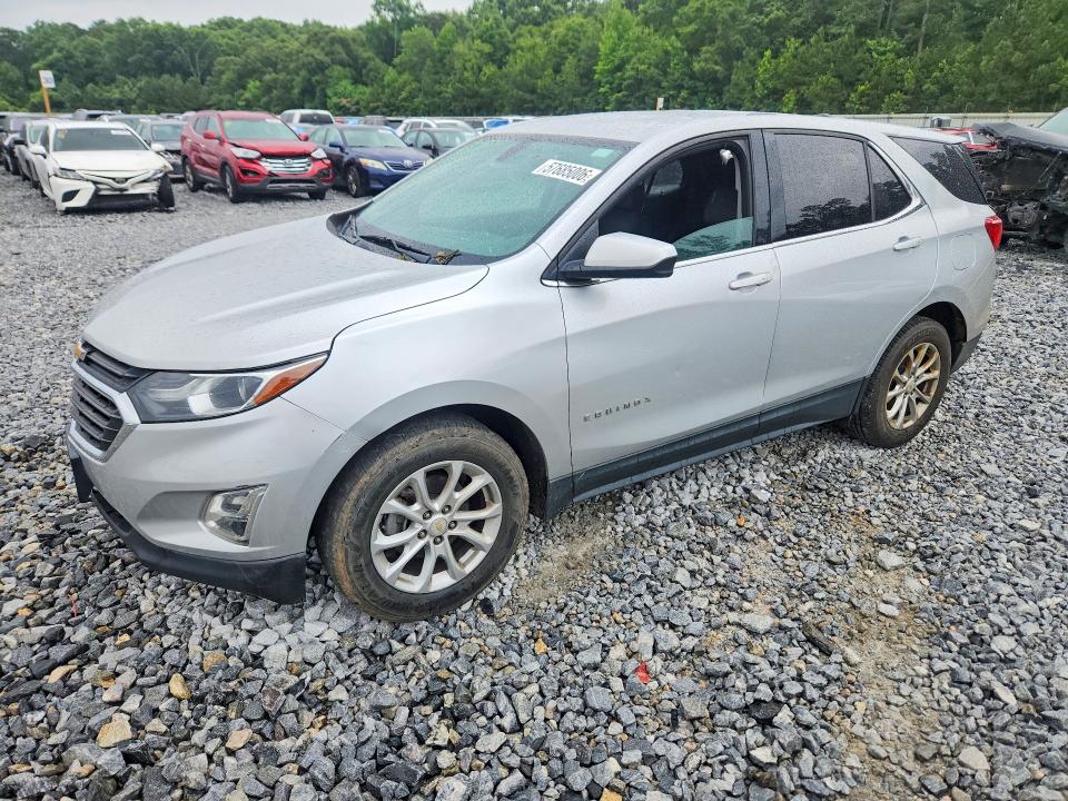CHEVROLET EQUINOX 2018 with VIN 2GNAXJEV1J6329087 - Photo from auction