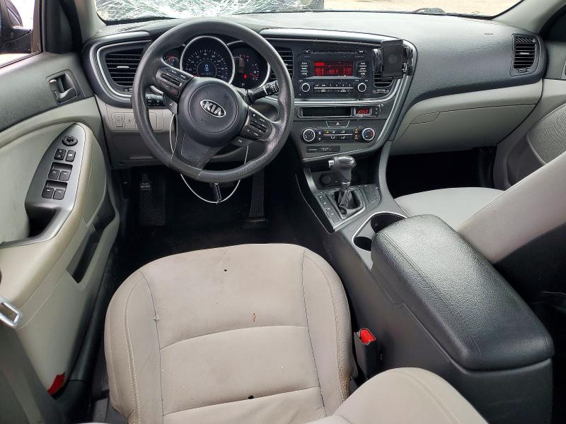 Photo 8 from auction – 2015 KIA OPTIMA with VIN 5XXGM4A78FG484626