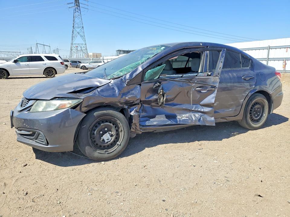 HONDA CIVIC 2014 with VIN 19XFB2F5XEE053855 - Photo from auction