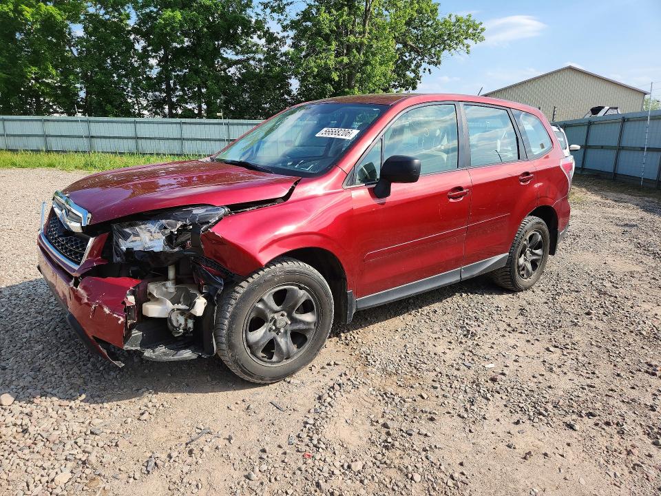 SUBARU FORESTER 2014 with VIN JF2SJAAC3EH407065 - Photo from auction