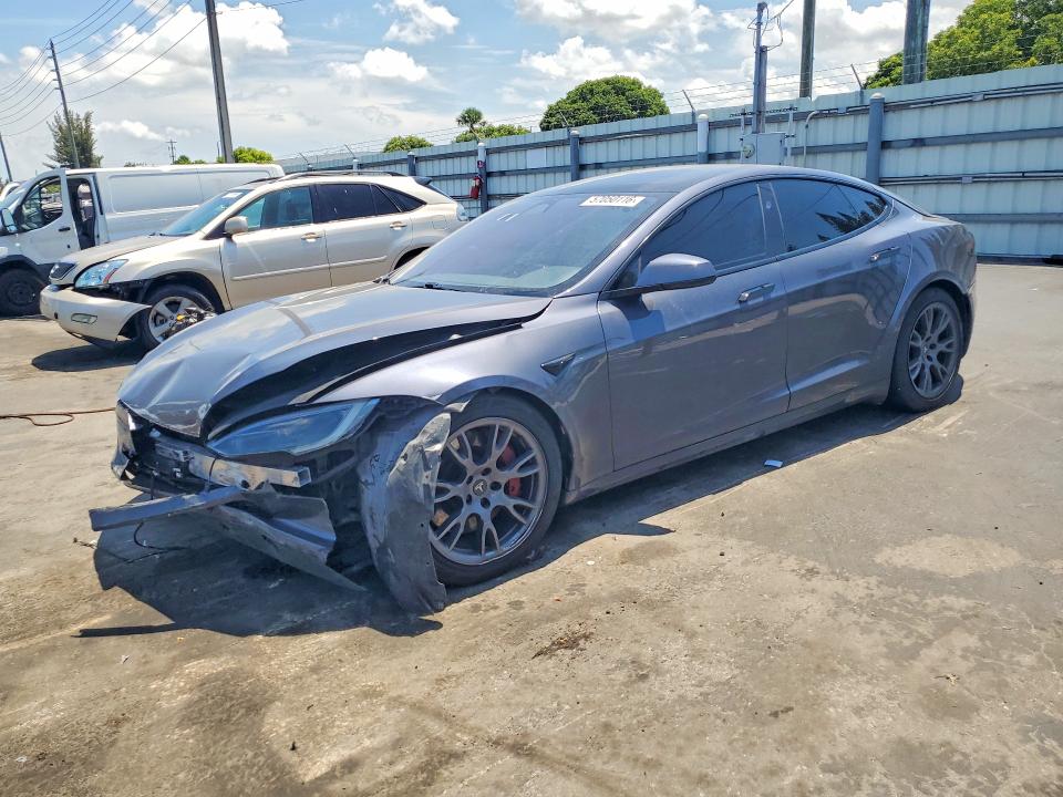 TESLA MODEL S 2023 with VIN 5YJSA1E69PF508150 - Photo from auction
