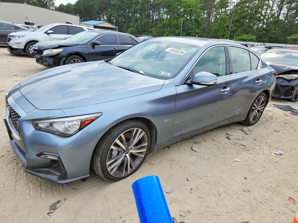 INFINITI Q50 2018 with VIN JN1EV7AR8JM432104 - Photo from auction