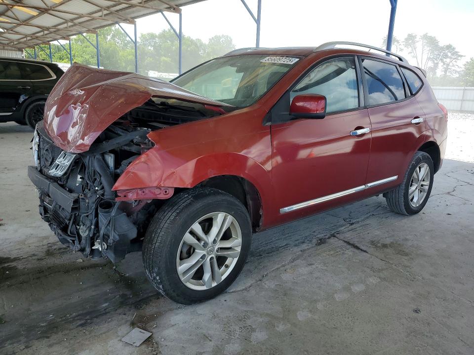NISSAN ROGUE 2012 with VIN JN8AS5MT3CW282723 - Photo from auction
