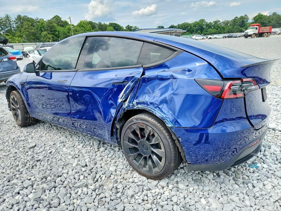 Photo 2 from auction – 2021 TESLA MODEL Y with VIN 5YJYGDEE9MF229052