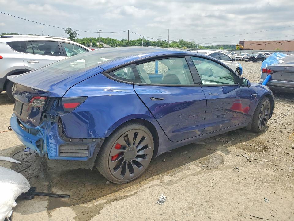 Photo 3 from auction – 2023 TESLA MODEL 3 with VIN 5YJ3E1EC9PF472300