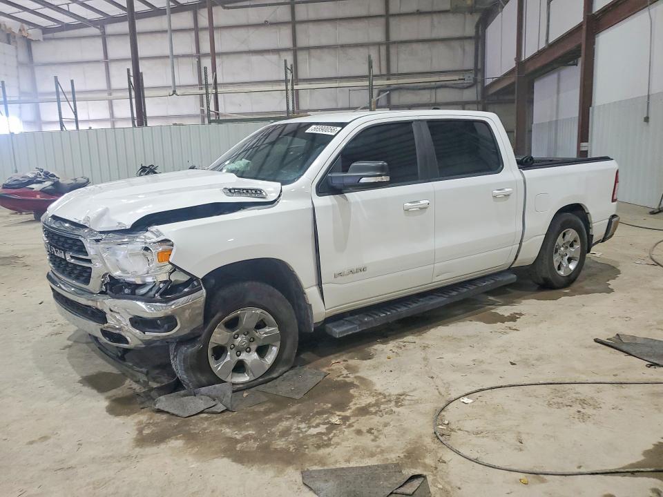 RAM 1500 2022 with VIN 1C6SRFFTXNN158902 - Photo from auction