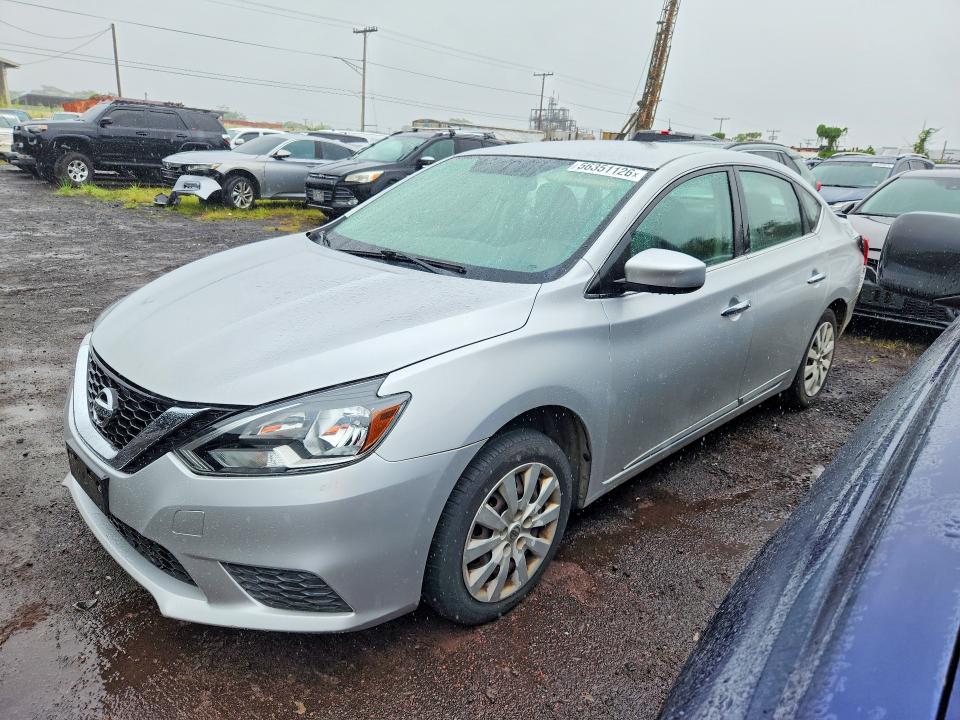 NISSAN SENTRA 2017 with VIN 3N1AB7AP0HY301536 - Photo from auction