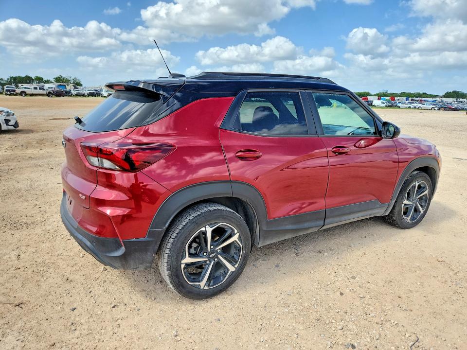 Photo 3 from auction – 2021 CHEVROLET TRAILBLAZER with VIN KL79MTSL0MB013066