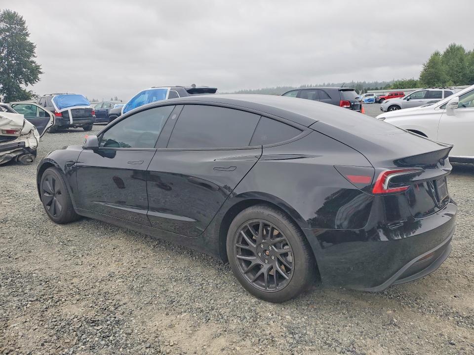 Photo 2 from auction – 2024 TESLA MODEL 3 with VIN 5YJ3E1EA8RF727777