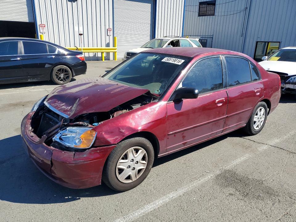 HONDA CIVIC 2003 with VIN 2HGES15593H574611 - Photo from auction