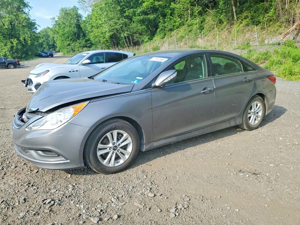 HYUNDAI SONATA 2014 with VIN 5NPEB4AC6EH864030 - Photo from auction