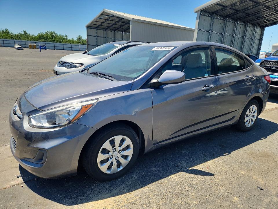 Photo 1 from auction – 2017 HYUNDAI ACCENT with VIN KMHCT4AE4HU299627