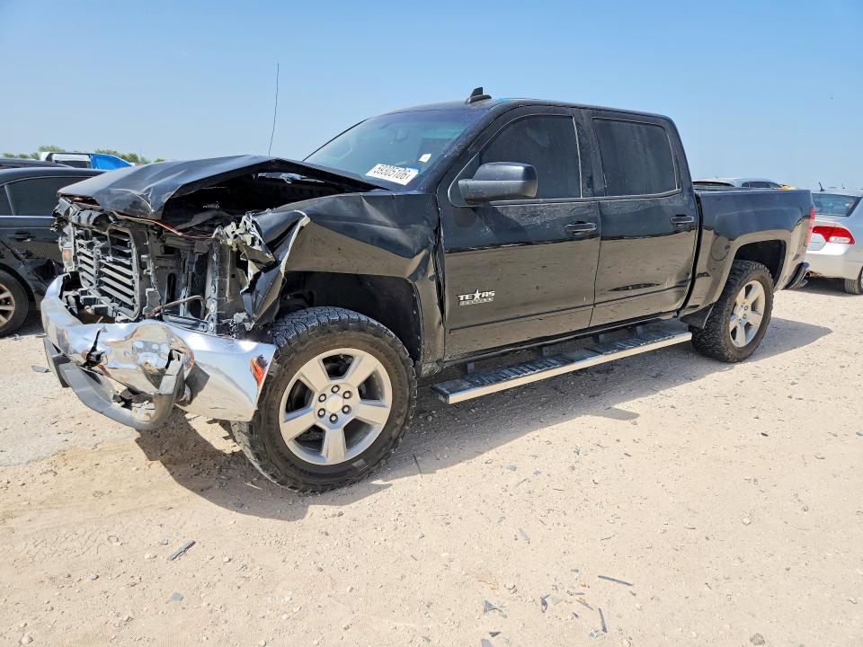CHEVROLET SILVERADO 2018 with VIN 3GCPCREC0JG488232 - Photo from auction