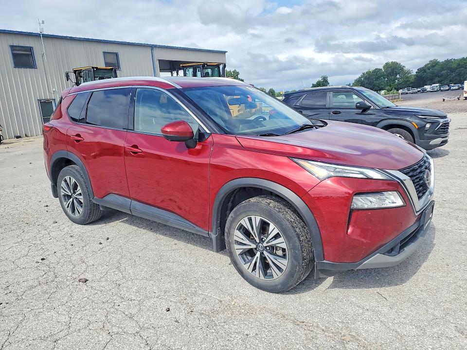 Photo 4 from auction – 2021 NISSAN ROGUE with VIN JN8AT3BB9MW235080