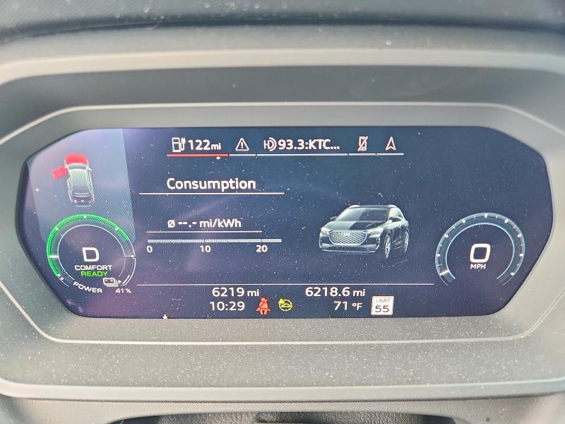 Photo 9 from auction – 2024 AUDI Q4 E-TRON with VIN WA1LUBFZ0RP071698