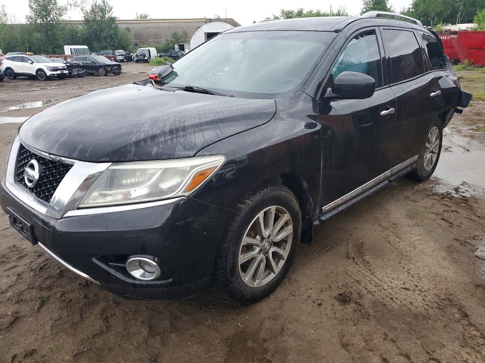 NISSAN PATHFINDER 2015 with VIN 5N1AR2MM4FC664646 - Photo from auction