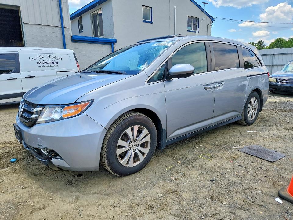 HONDA ODYSSEY 2016 with VIN 5FNRL5H63GB105339 - Photo from auction