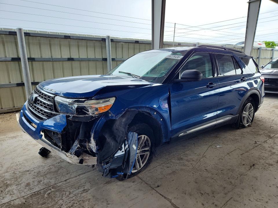FORD EXPLORER 2021 with VIN 1FMSK7DH9MGB57661 - Photo from auction