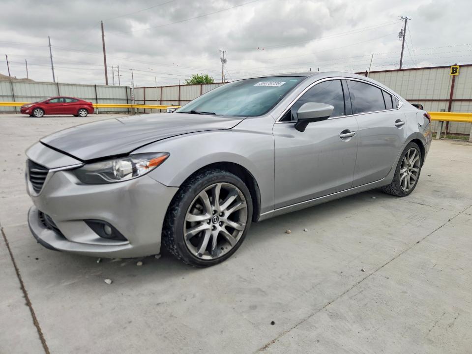 MAZDA 6 2014 with VIN JM1GJ1W66E1128564 - Photo from auction