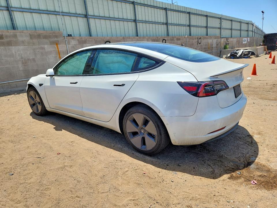 Photo 2 from auction – 2021 TESLA MODEL 3 with VIN 5YJ3E1EA7MF989590
