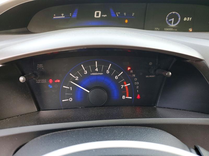 Photo 9 from auction – 2012 HONDA CIVIC with VIN 19XFB2F86CE355179