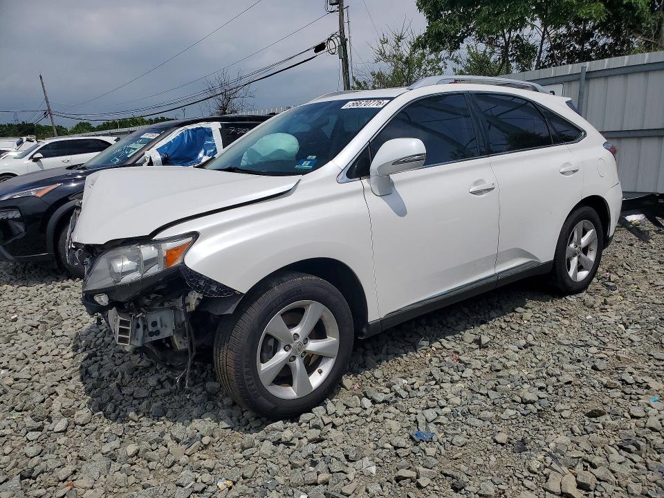 LEXUS RX 2012 with VIN 2T2BK1BA2CC138255 - Photo from auction