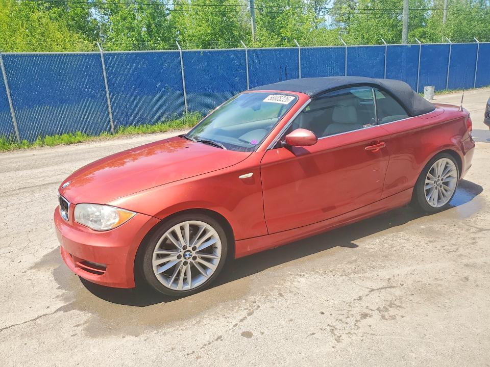 BMW 128 2008 with VIN WBAUL73598VJ74637 - Photo from auction