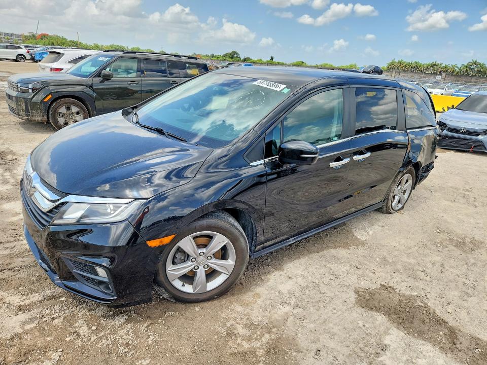 HONDA ODYSSEY 2020 with VIN 5FNRL6H54LB035650 - Photo from auction