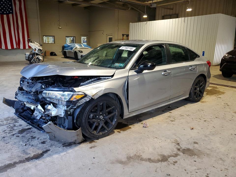 Photo 1 from auction – 2022 HONDA CIVIC with VIN 2HGFE2F54NH500287