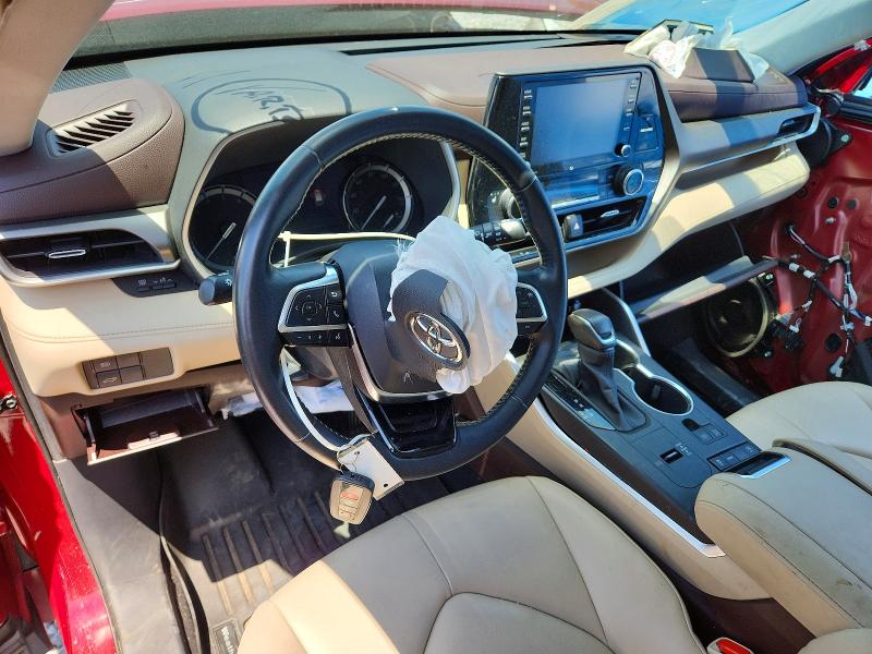 Photo 8 from auction – 2020 TOYOTA HIGHLANDER with VIN 5TDGZRAH2LS001908