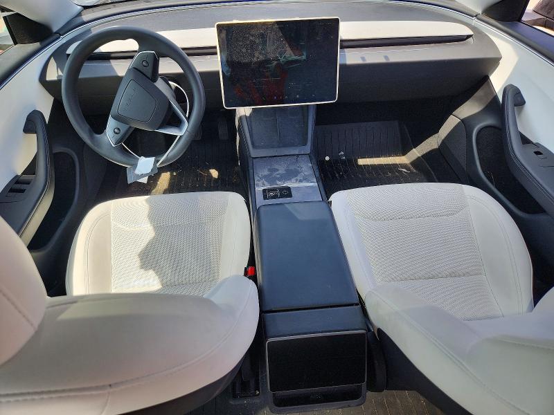 Photo 8 from auction – 2025 TESLA MODEL 3 with VIN 5YJ3E1EAXSF895765