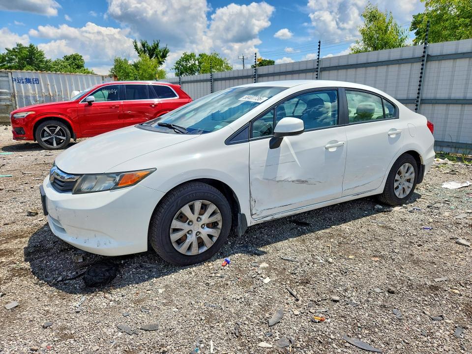HONDA CIVIC 2012 with VIN 19XFB2F54CE095788 - Photo from auction