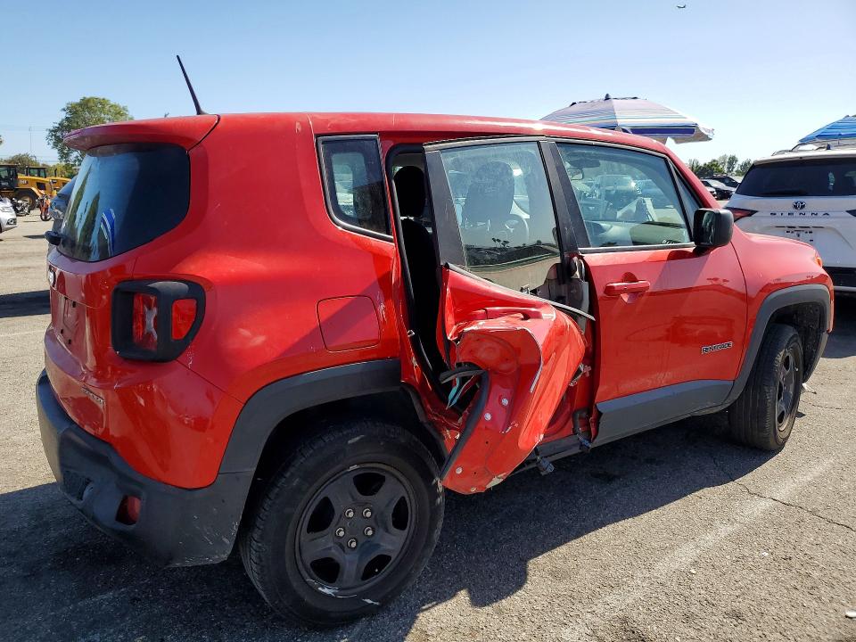 Photo 3 from auction – 2017 JEEP RENEGADE with VIN ZACCJBAB2HPG05729