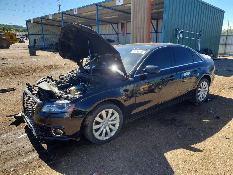 AUDI A4 2011 with VIN WAUFFAFL4BN042450 - Photo from auction