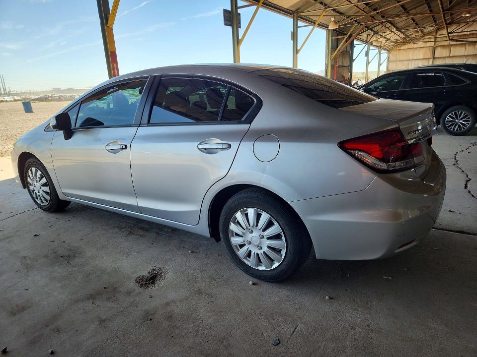 Photo 2 from auction – 2013 HONDA CIVIC with VIN 19XFB2F54DE031347