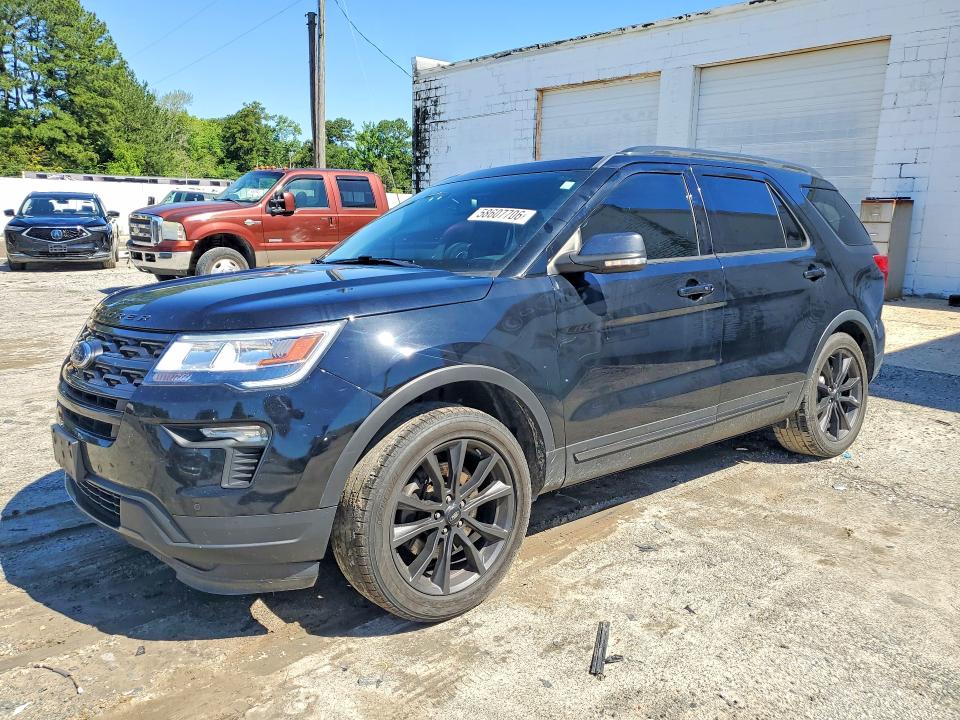 FORD EXPLORER 2018 with VIN 1FM5K8D82JGC90082 - Photo from auction