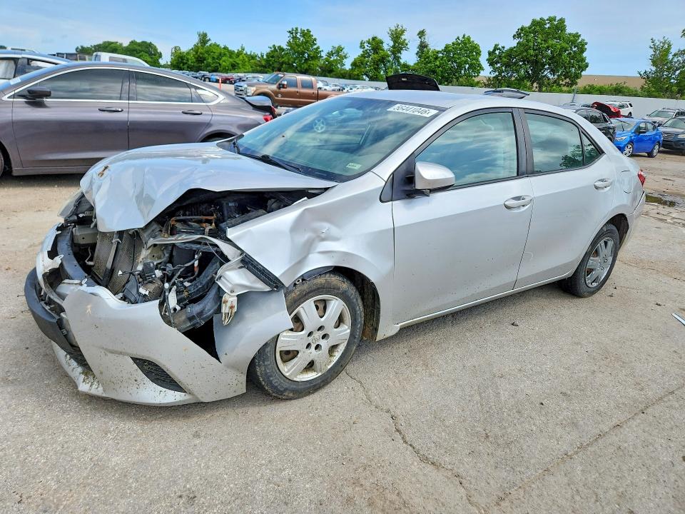 TOYOTA COROLLA 2014 with VIN 5YFBURHEXEP012509 - Photo from auction