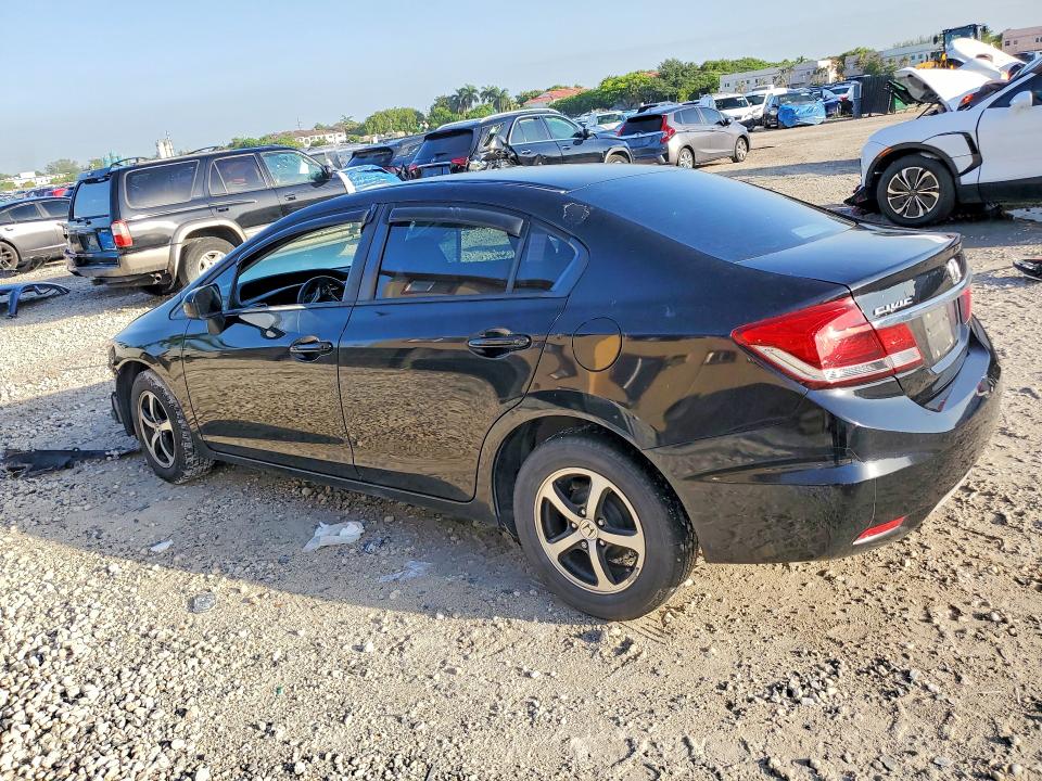 Photo 2 from auction – 2015 HONDA CIVIC with VIN 19XFB2F7XFE101941