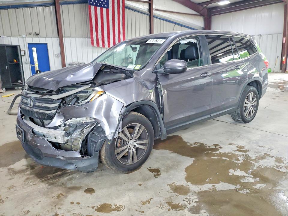 HONDA PILOT 2016 with VIN 5FNYF6H58GB004247 - Photo from auction