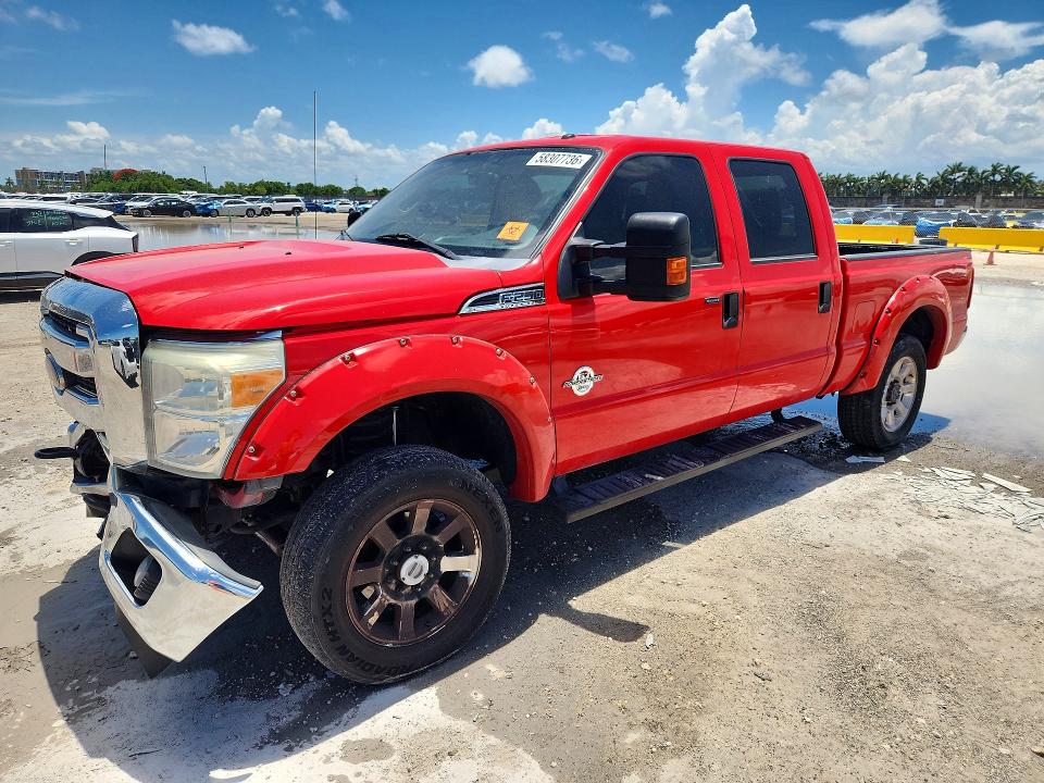 FORD F250 2016 with VIN 1FT7W2BT5GEA99119 - Photo from auction