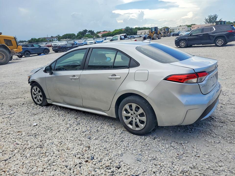 Photo 2 from auction – 2020 TOYOTA COROLLA with VIN 5YFEPRAEXLP023103