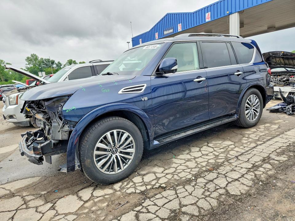 Photo 1 from auction – 2021 NISSAN ARMADA with VIN JN8AY2BD6M9661000