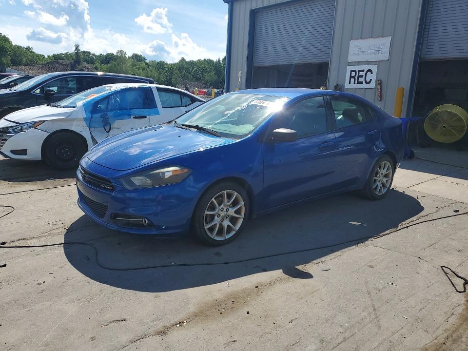 DODGE DART 2013 with VIN 1C3CDFBA5DD338300 - Photo from auction