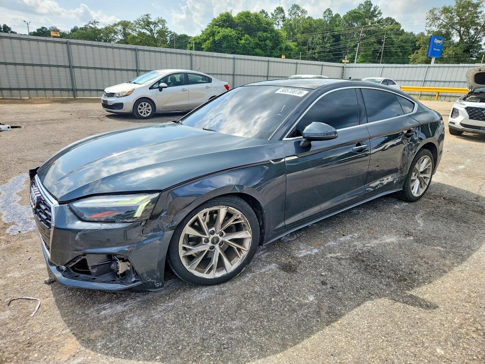 AUDI A5 2021 with VIN WAUCBCF51MA062290 - Photo from auction
