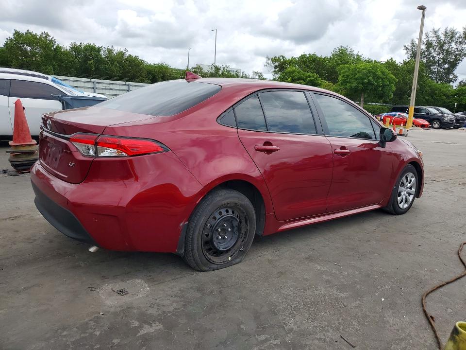 Photo 3 from auction – 2025 TOYOTA COROLLA with VIN 5YFB4MDE2SP288302