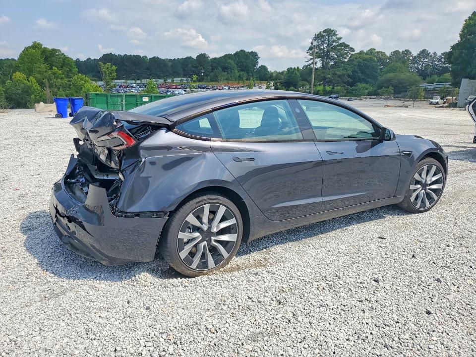 Photo 3 from auction – 2026 TESLA MODEL 3 with VIN 5YJ3E1EB3TF116782